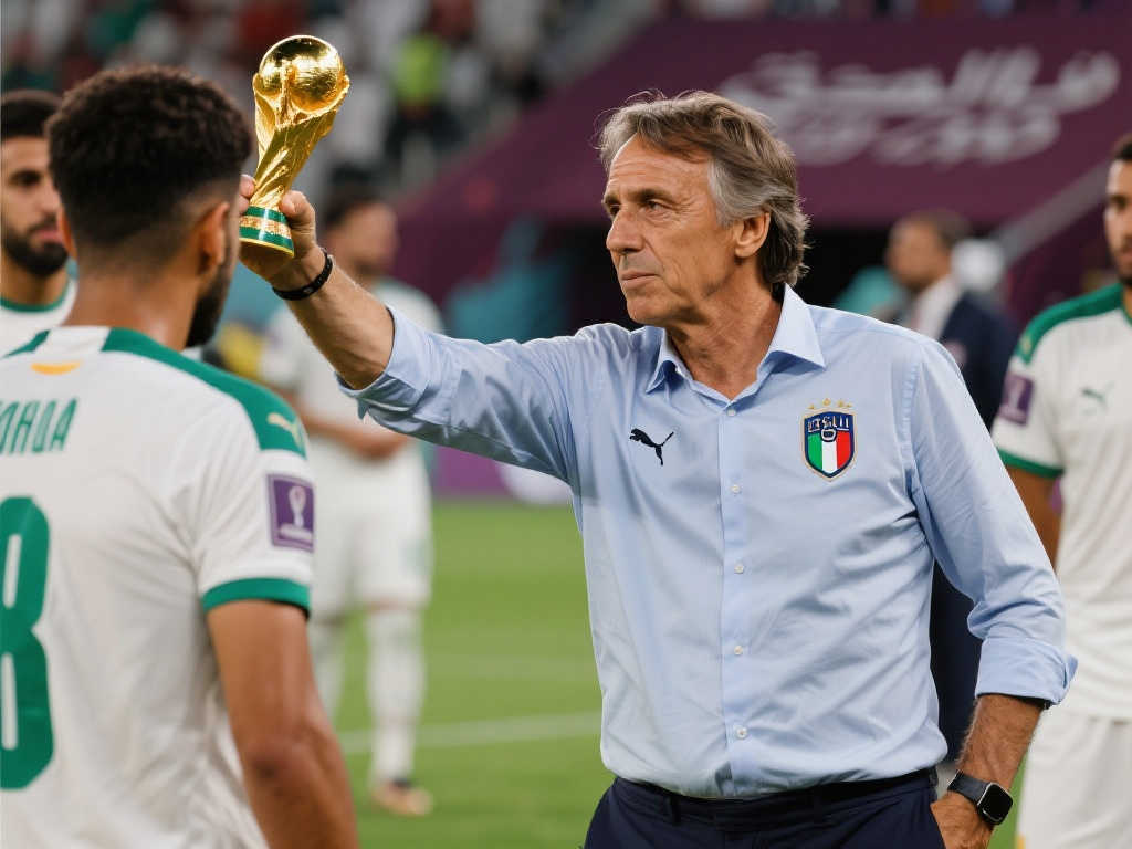 压力山大!沙特足协下令曼奇尼:亚洲杯不夺冠就走人 压力山大!沙特足协下令曼奇尼:亚洲杯不夺冠就走人